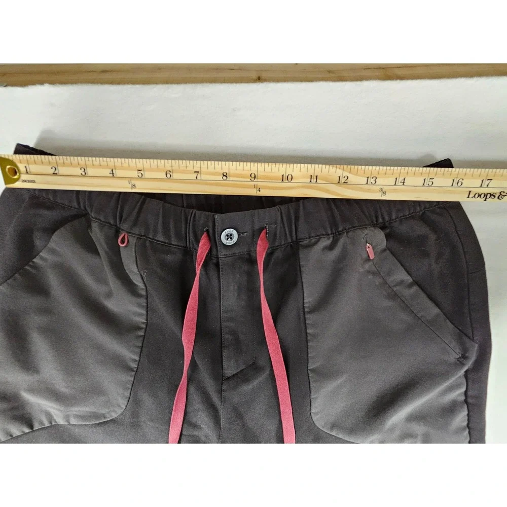 Disney x FIGS Mens Mickey Mouse Scrub Jogger Pants Black Large M20SW2022